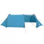 Tenda da Campeggio 4 Persone Blu 405x170x106 cm Taffetà 185T