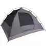 Tenda da Campeggio 6 Persone Blu 348x340x190 cm Taffetà 190T