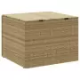 Contenitore da Giardino Beige Misto 291L in Polyrattan