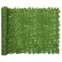 Schermo Privacy da Balcone con Foglie Verde 300x150 cm