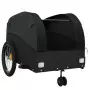 Rimorchio da Bici Nero 45 kg in Ferro