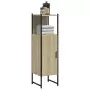 Mobile da Bagno Rovere Sonoma 33x33x120,5 cm Legno Multistrato