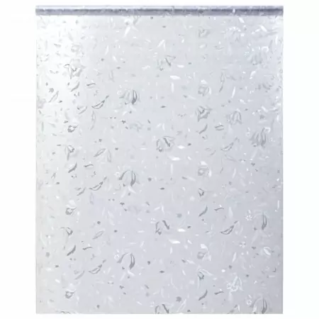 Pellicola per Finestra Smerigliata Motivo Fiori 60x500 cm PVC