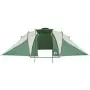 Tenda da Campeggio 6 Persone Verde 576x238x193 cm Taffetà 185T