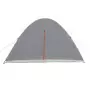 Tenda 6 Persone Grigia e Arancione 466x342x200 cm Taffetà 185T