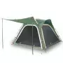 Tenda da Campeggio 4 Persone Verde 240x221x160 cm Taffetà 185T