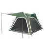 Tenda da Campeggio 4 Persone Verde 240x221x160 cm Taffetà 185T