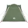 Tenda da Campeggio 4 Persone Verde 240x221x160 cm Taffetà 185T