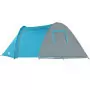 Tenda da Campeggio 6 Persone Blu 466x342x200 cm Taffetà 185T