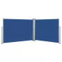 Tenda da Sole Laterale Retrattile Blu 100x1000 cm