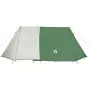 Tenda da Campeggio 3 Persone Verde 465x220x170 cm Taffetà 185T