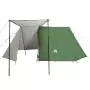 Tenda da Campeggio 3 Persone Verde 465x220x170 cm Taffetà 185T