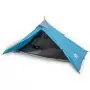 Tenda da Campeggio 1 Persona Blu 255x153x130 cm Taffetà 185T