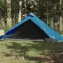 Tenda da Campeggio 1 Persona Blu 255x153x130 cm Taffetà 185T