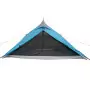 Tenda da Campeggio 1 Persona Blu 255x153x130 cm Taffetà 185T