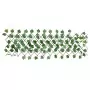 Traliccio Foglie Vite Artificiale Espandibile Verde 190x60 cm