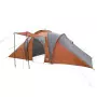 Tenda 6 Persone Grigia e Arancione 576x238x193 cm Taffetà 185T