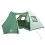 Tenda da Campeggio 6 Persone Verde 466x342x200 cm Taffetà 185T