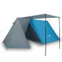 Tenda da Campeggio 3 Persone Blu 465x220x170 cm Taffetà 185T