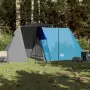 Tenda da Campeggio 3 Persone Blu 465x220x170 cm Taffetà 185T