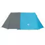 Tenda da Campeggio 3 Persone Blu 465x220x170 cm Taffetà 185T