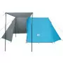 Tenda da Campeggio 3 Persone Blu 465x220x170 cm Taffetà 185T