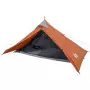 Tenda 1 Persona Grigia e Arancione 255x153x130 cm Taffetà 185T