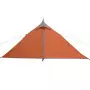 Tenda 1 Persona Grigia e Arancione 255x153x130 cm Taffetà 185T