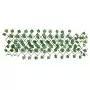 Traliccio Foglie Vite Artificiale Espandibile Verde 5pz 190x60