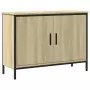 Mobile Lavabo Bagno Rovere Sonoma 80x30x60 cm Legno Multistrato