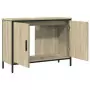 Mobile Lavabo Bagno Rovere Sonoma 80x30x60 cm Legno Multistrato