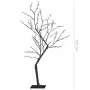 Albero di Natale 128 LED Bianco Caldo Ciliegio in Fiore 120 cm