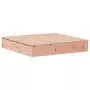 Sabbiera con Copertura 111x111x19,5 cm Legno Massello Douglas