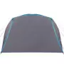 Tenda da Campeggio 6 Persone Blu 412x370x190 cm Taffetà 190T