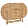 Tavolo da Giardino Pieghevole 160x85x75cm Legno Massello Acacia