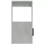 Credenza Grigio Cemento 80x30x60 cm in Legno Multistrato