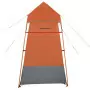 Tenda Privacy Grigia e Arancione 121x121x225 cm Taffetà 190T