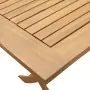 Tavolo da Giardino Pieghevole 120x70x75cm Legno Massello Acacia