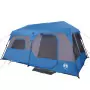 Tenda da Campeggio 9 Persone Blu 441x288x217 cm
