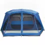 Tenda da Campeggio 10 Persone Blu 443x437x229 cm