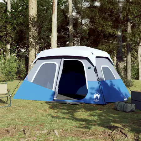 Tenda da Campeggio con LED Blu 344x282x212 cm