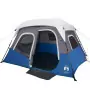 Tenda da Campeggio con LED Blu 344x282x212 cm