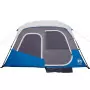 Tenda da Campeggio con LED Blu 344x282x212 cm