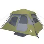 Tenda da Campeggio 6 Persone Verde 344x282x192 cm