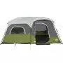 Tenda da Campeggio con LED Verde 441x288x217 cm