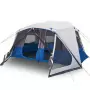 Tenda da Campeggio con LED Azzurra 443x437x229 cm