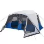 Tenda da Campeggio con LED Azzurra 443x437x229 cm