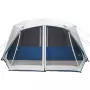 Tenda da Campeggio con LED Azzurra 443x437x229 cm