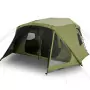 Tenda da Campeggio 10 Persone Verde 443x437x229 cm