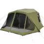 Tenda da Campeggio 10 Persone Verde 443x437x229 cm